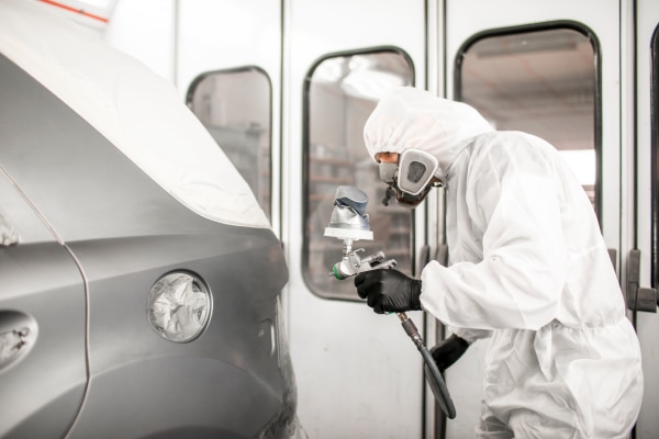Dry Chemical Automotive Paint Spray Booth Protection